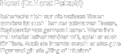 Horst (Dr.Horst Petzold)